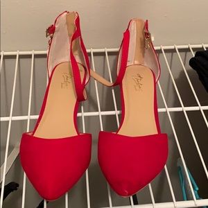 Red Heels size 8